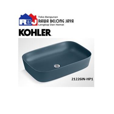 KOHLER Wastafel ModernLife Edge 600mm Peacock / Kohler 21226IN-HP1 Vessel Modernlife Edge 600mm