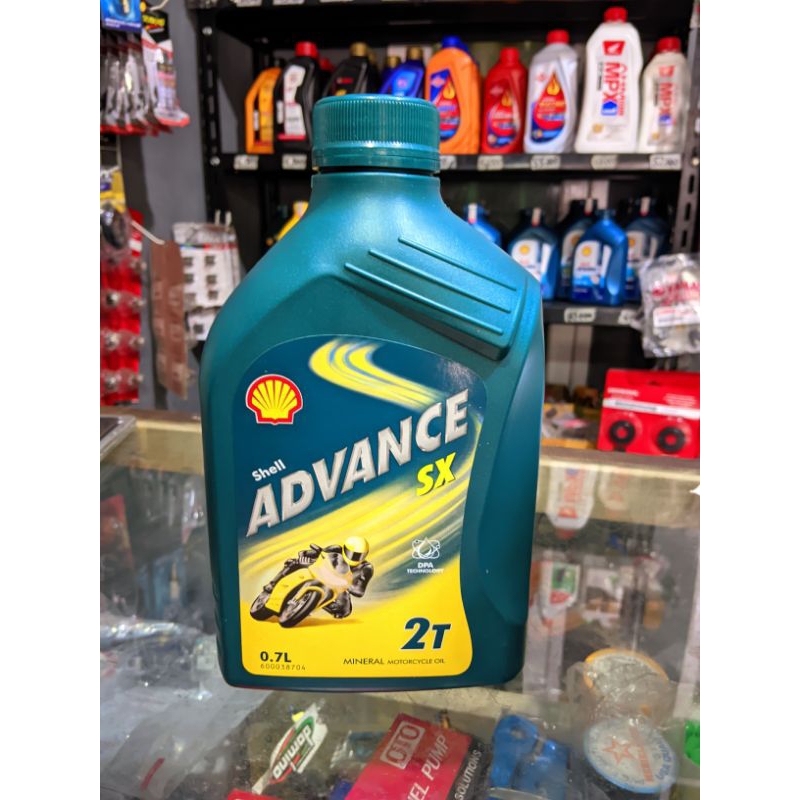 OLI SAMPING SHELL ADVANCE SX 2T ORIGINAL 100% ASLI
