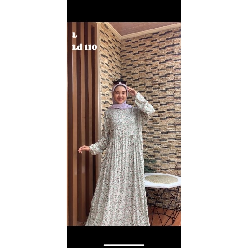 Gamis MZ Rayon viscos