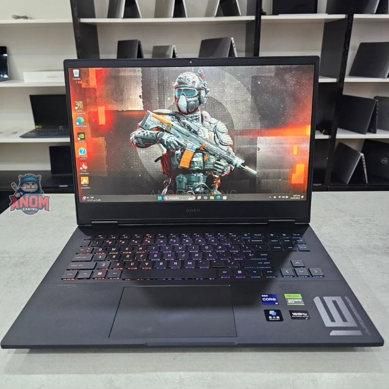 LAPTOP GAMING HP OMEN 16 Core i9-13900HX RTX3070 Ram 32Gb SSD 1Tb Fullset