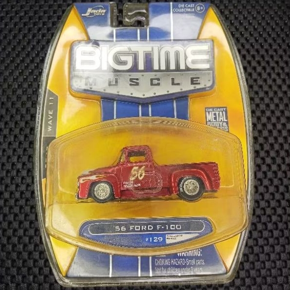 JADA BIGTIME MUSCLE 56 FORD F100 MERAH