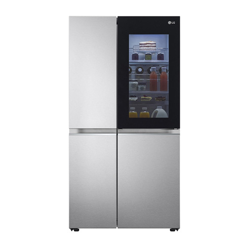 LG GC-Q257CSFW Kulkas Side By Side Instaview ThinQ 694 Liter Inverter Series