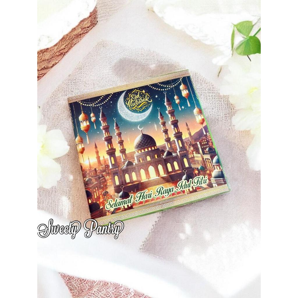 

5PCS - BA LEBARAN 22 EKO - dus cake box packaging Kotak kue lebaran hampers idul fitri
