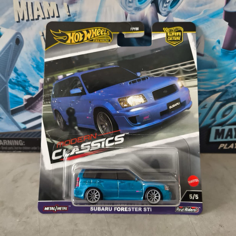 Hotwheels Premium Subaru Forester STi Modern Classic