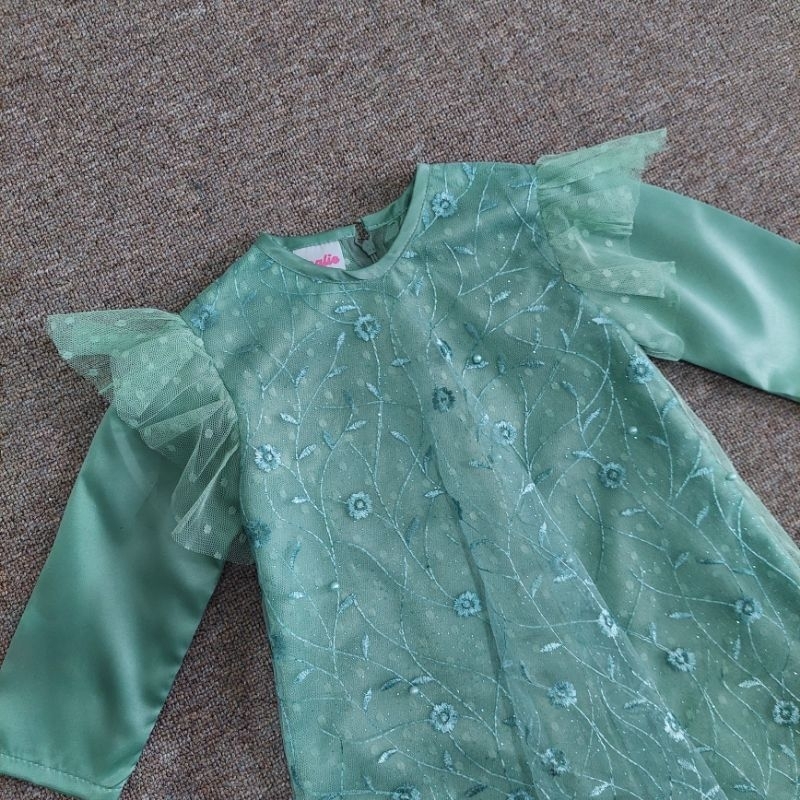 Dress Anak Perempuan Sage