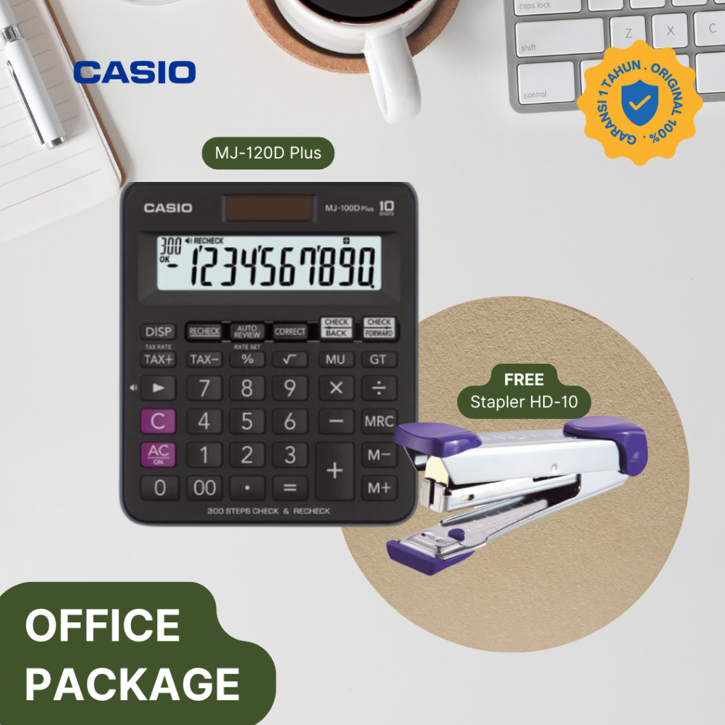 

Casio Calculator - Paket Kalkulator Dagang