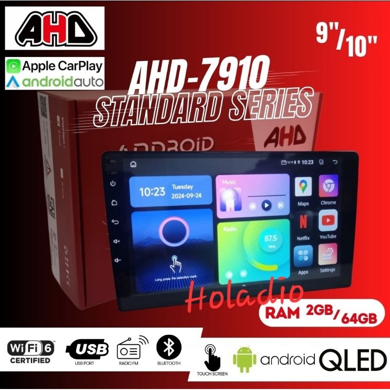 HEAD UNIT ANDROID 9 INCH / 10 INCH ( DAHULU MERK PCX, NOW AHD ) RAM 2/32 GB 2/64GB