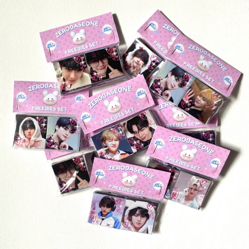 

[50pcs] zerobaseone zb1 sticker mail freebies set