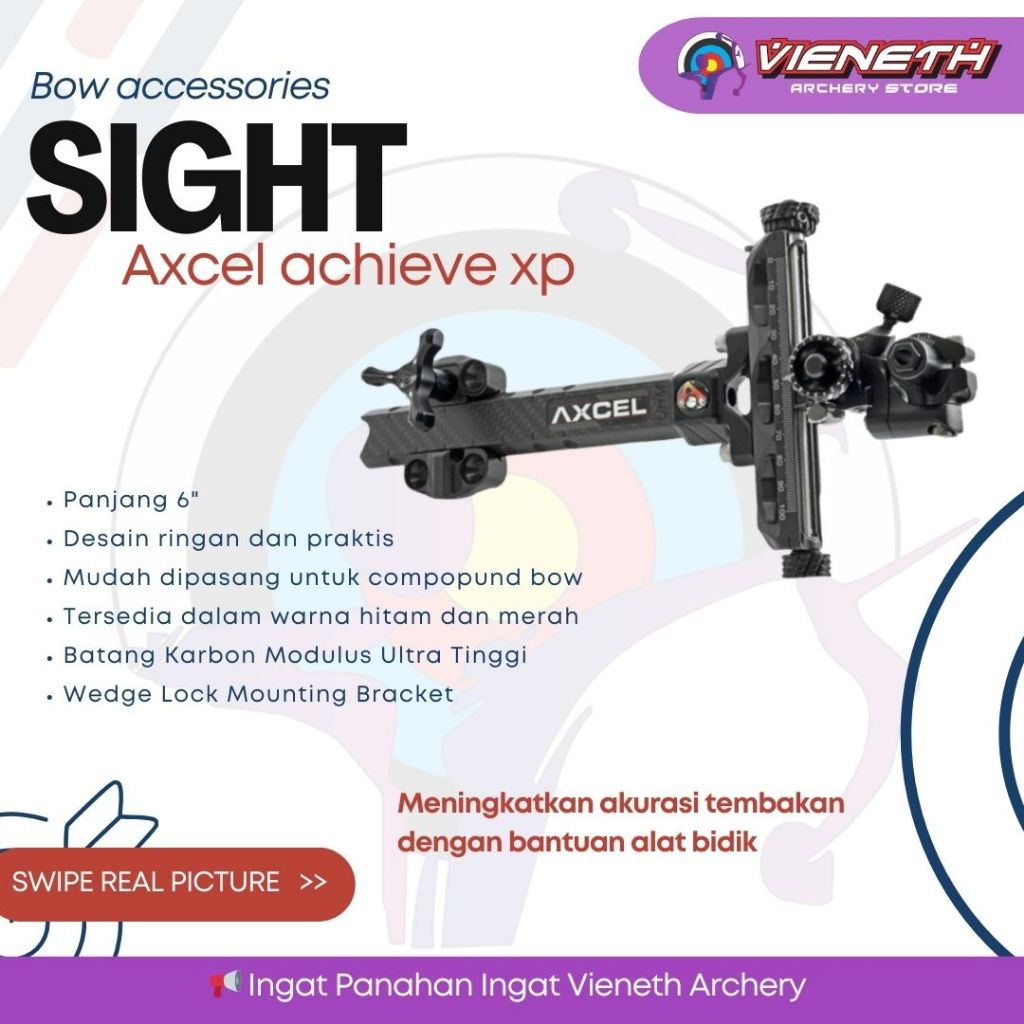SIGHT AXCEL XP COMPOUND ACHIEVE CARBON BAR