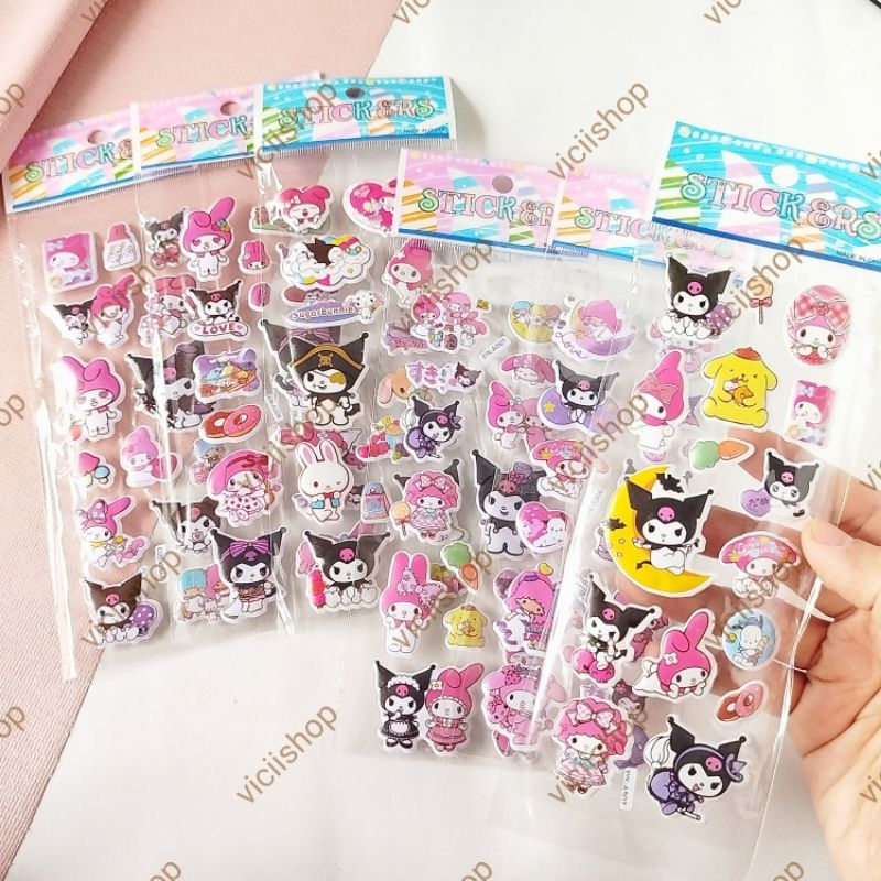 

Stiker Timbul 3D Karakter Lucu [ Small ]/Mainan Sticker Tempel Anak Anak Cewek Cowok