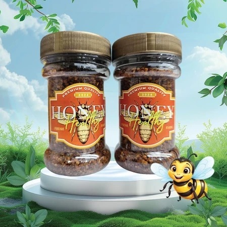 BEE POLEN 150 - Multifood Organik Madu Tepung Sari Bunga Sari Madu Royal Pollen Bee Pollen Bee Propo