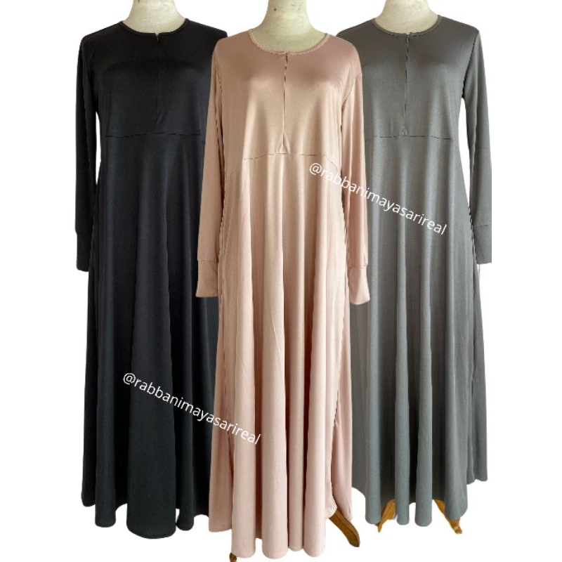 Rabbani - Gamis Dresslim Lengan Panjang Lazetha Lavia