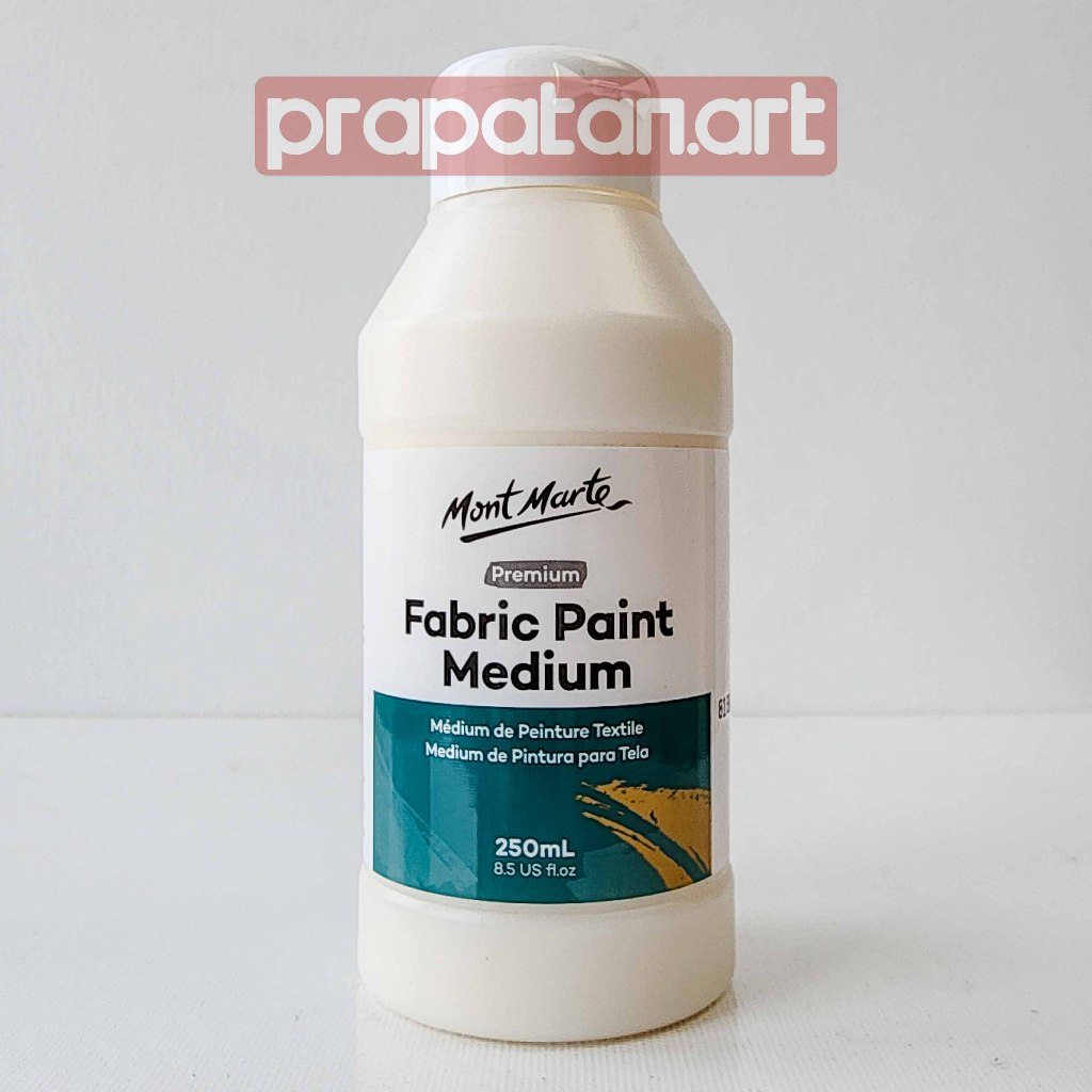 

Mont Marte Fabric Paint Medium 250ml | Medium Cat Tekstil