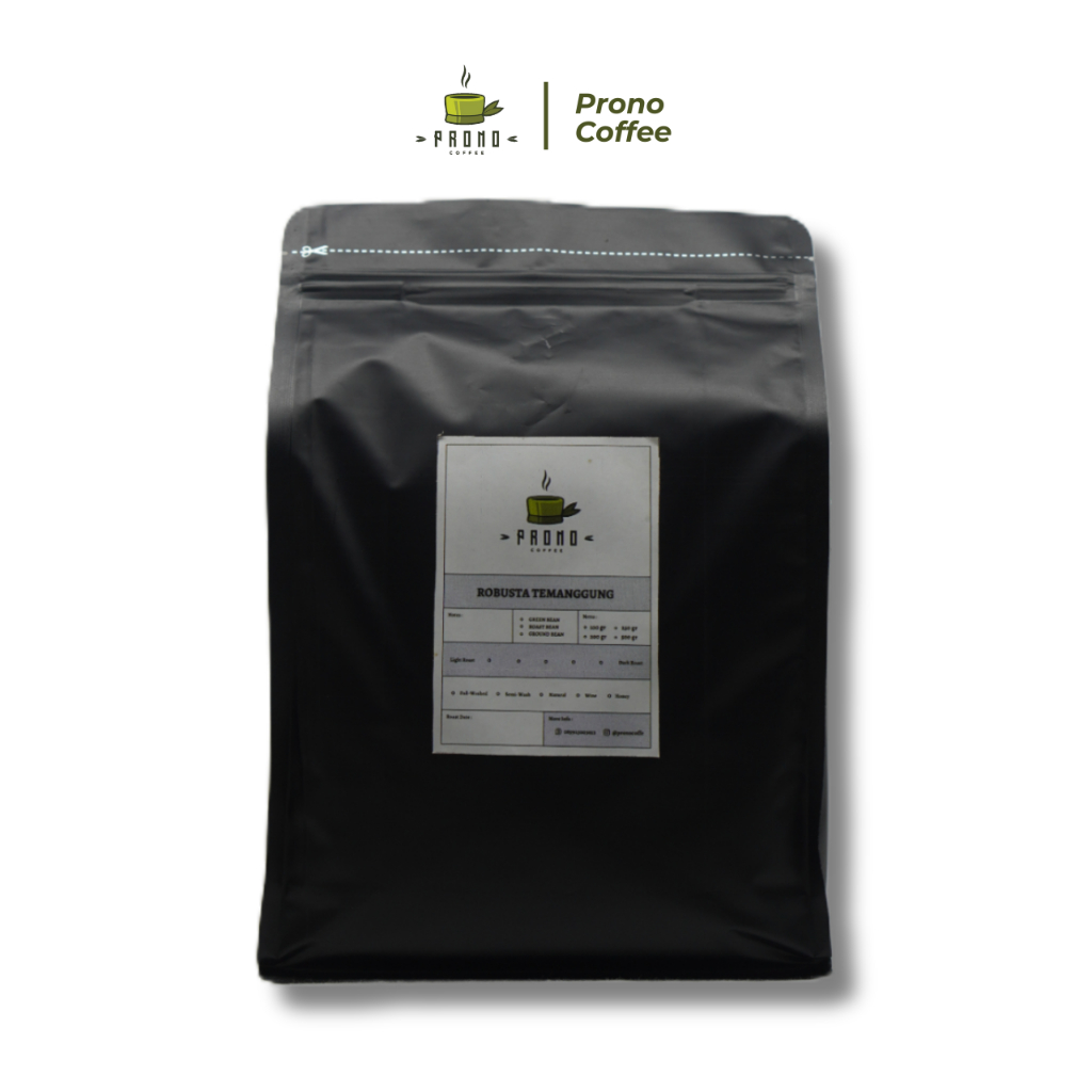 

KOPI ROBUSTA TEMANGGUNG 1 KILOGRAM - PRONO COFFEE