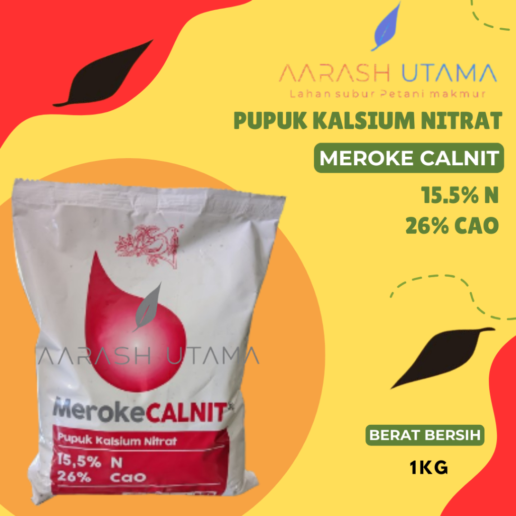 Pupuk Calsium Nitrate / Kalsium Nitrat Calnit 1 KG