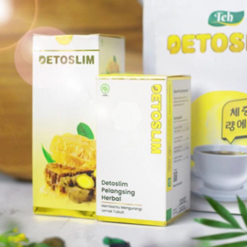Detoslim Madu Original Herbal Penurun Berat Badan
