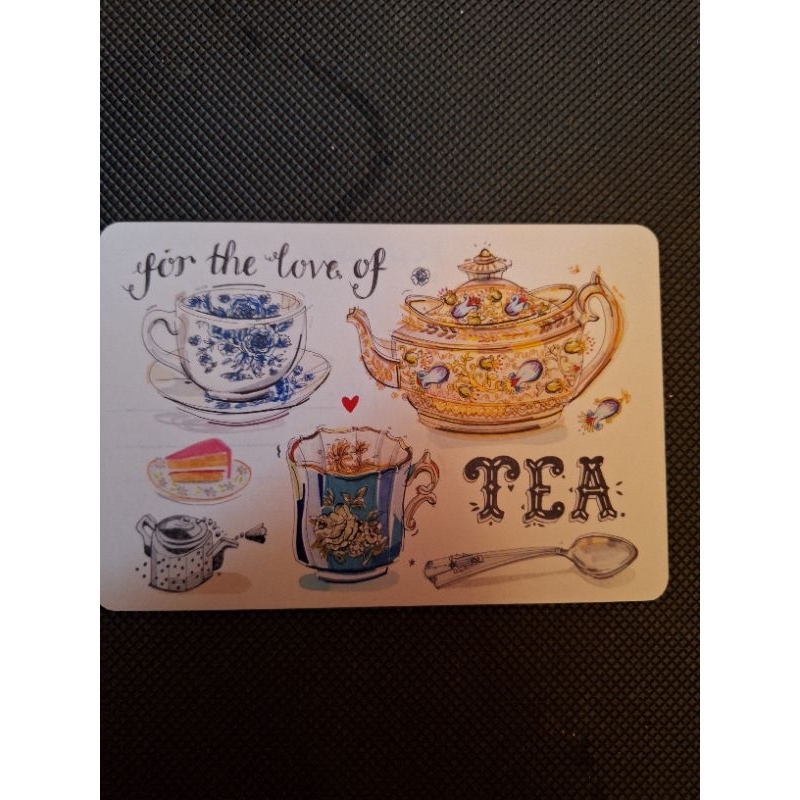 

kartu pos loupaper teh/Tea Loupaper postcard