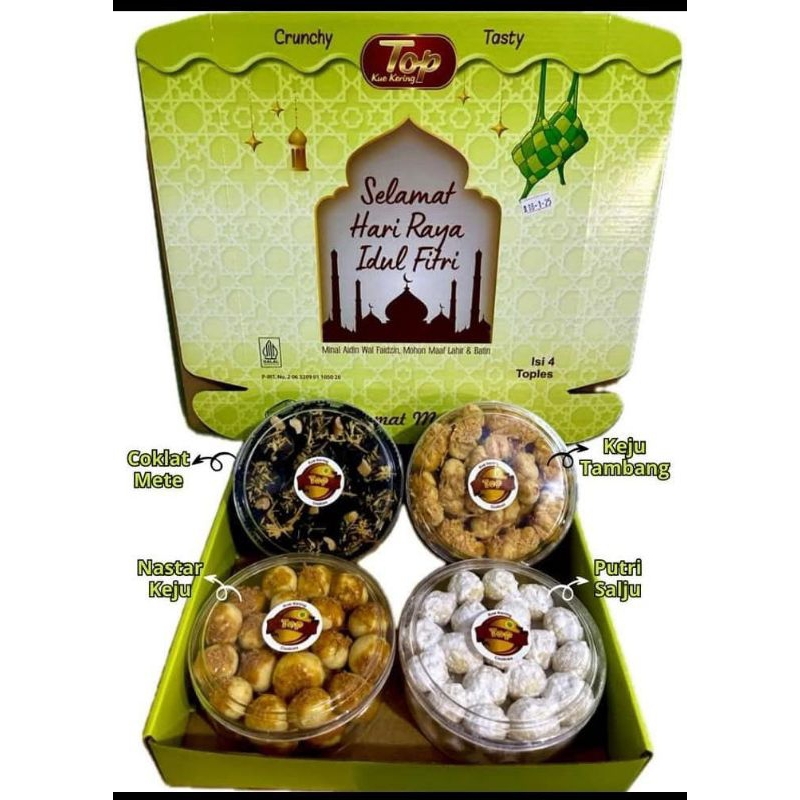 

TOP KUE KERING PAKET ISI 4