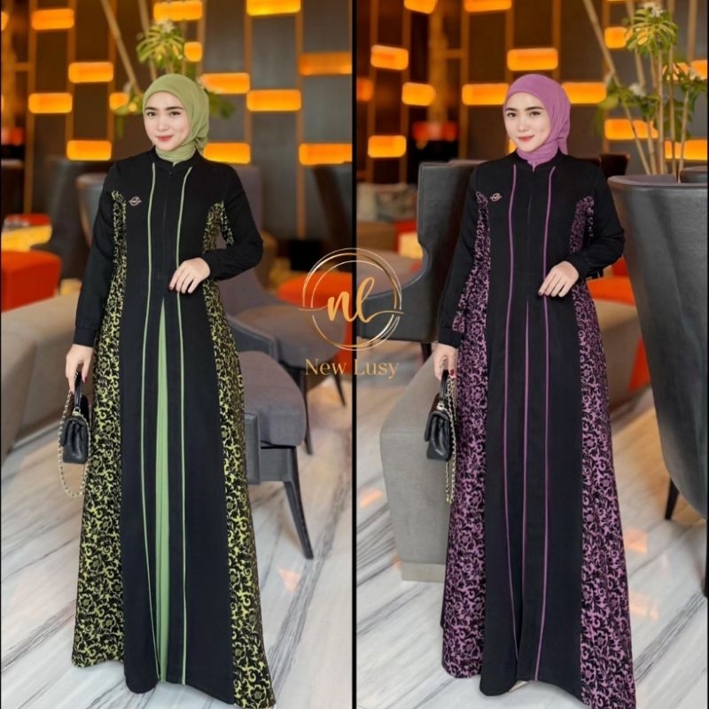 Ziva dres by new lusy gamis terbaru new lusy gamis mewah