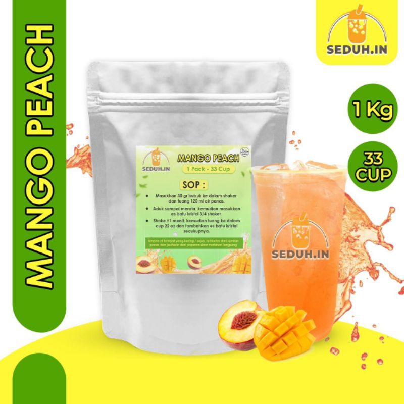 

Mango-Peach Lemonade 1KG / Bubuk Minuman Premium