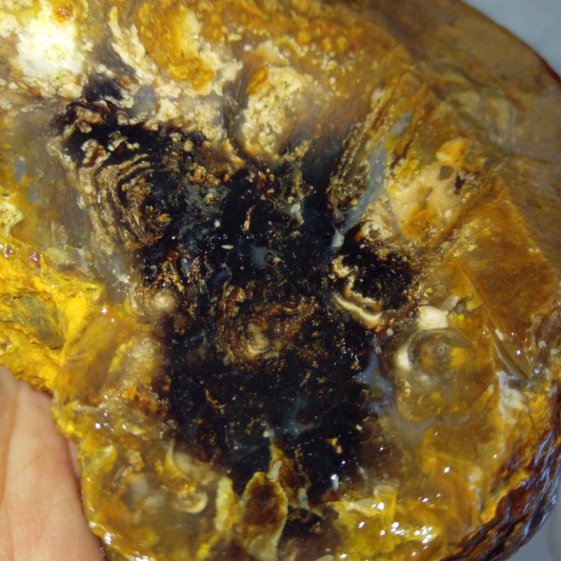 Original Bahan Batu Bulu Macan Pasir Emas Antik HQ