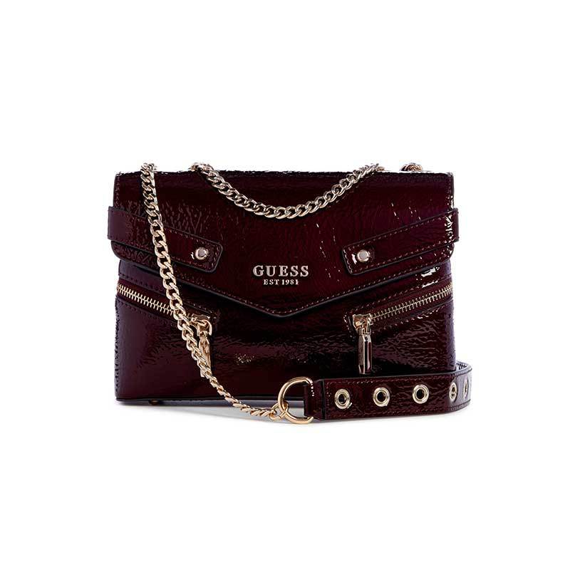 LISE CONVERTIBLE CROSSBODY FLAP - TAS GUESS ORIGINAL WANITA