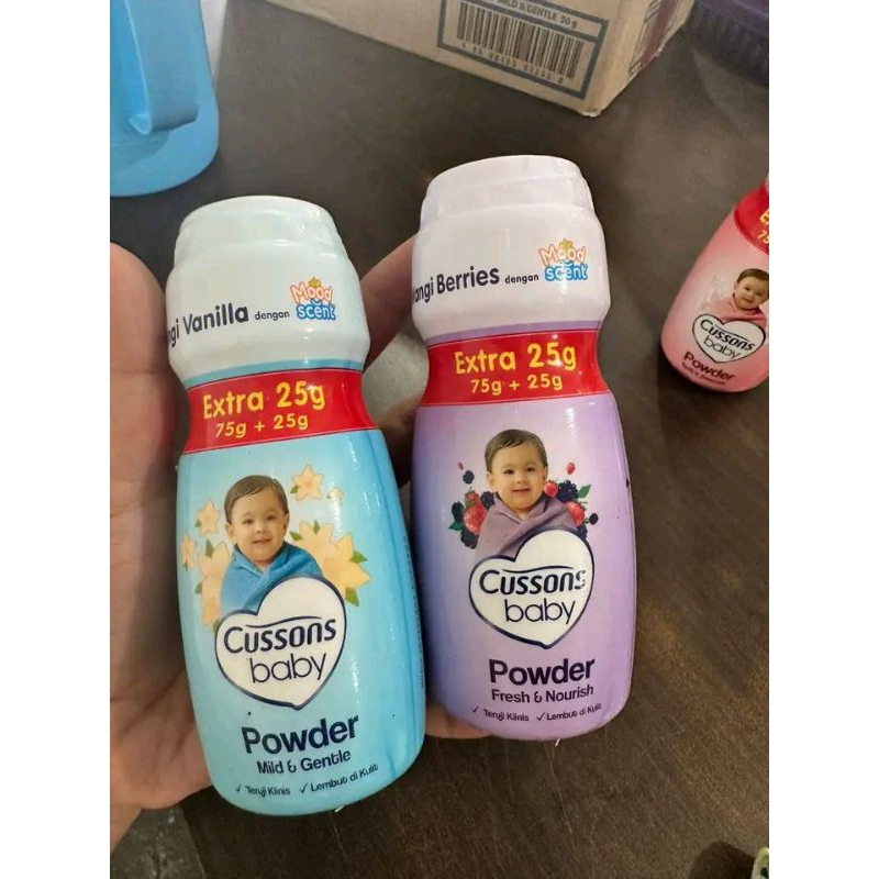 Cussons baby powder 75+25gr