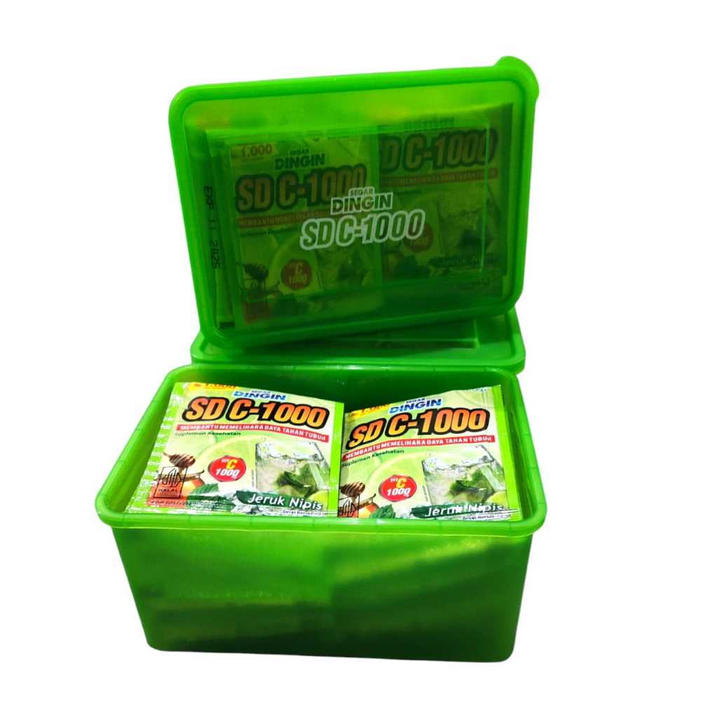 

Segar dingin SD C-1000 Rasa Jeruk Nipis 24 Sachet Free Box Container Nisadkc