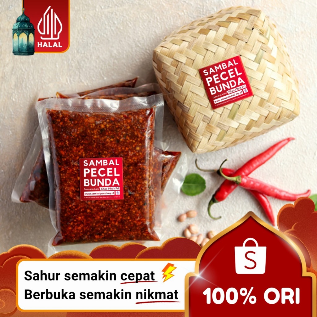 

Sambal Pecel Bunda Khas Jawa