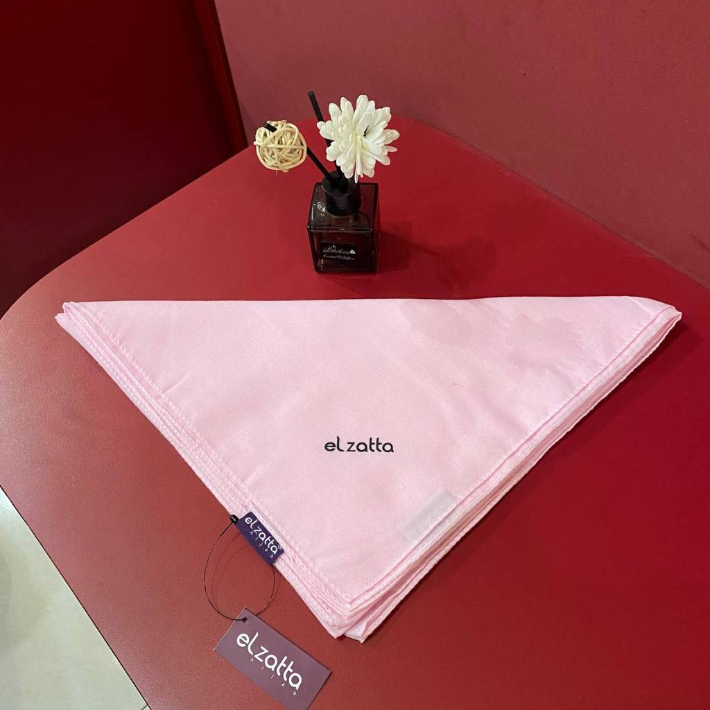 HIJAB ELZATTA PREMIUM | HIJAB SEGIEMPAT POLOS | ELZATTA