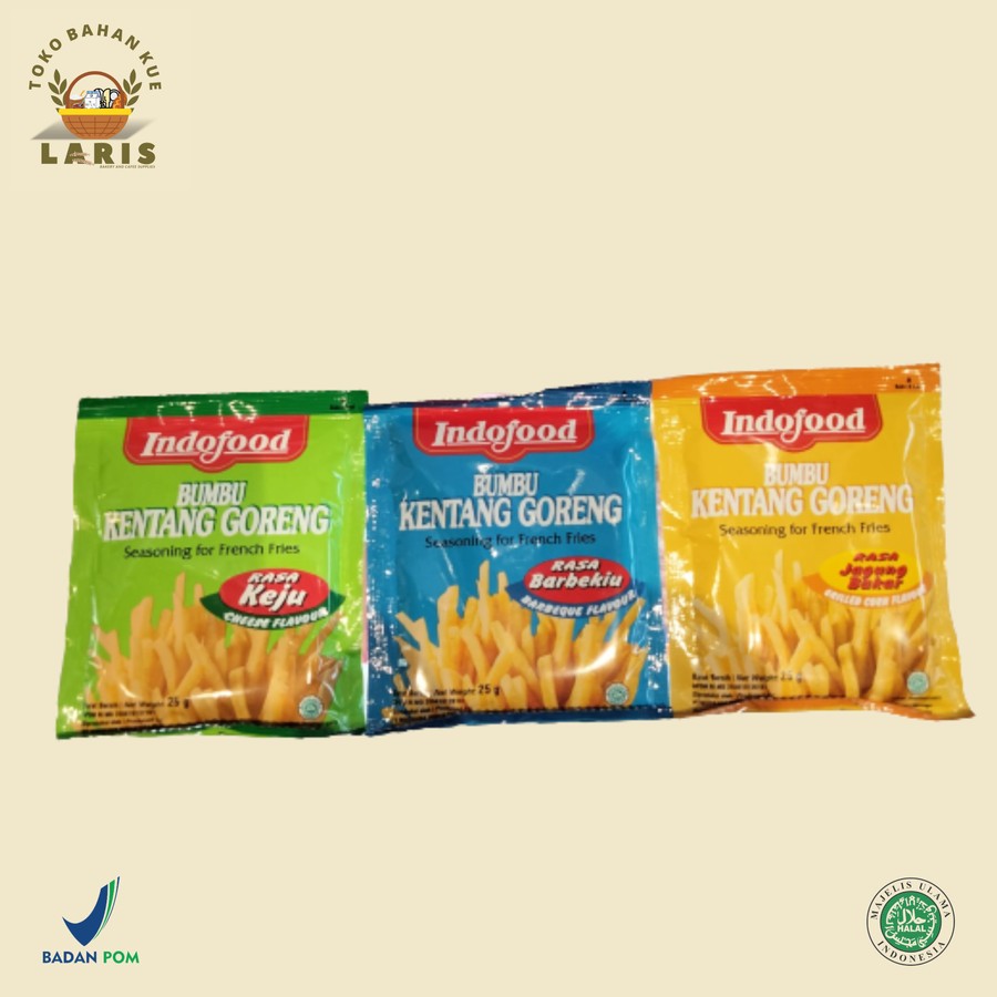 

INDOFOOD BUMBU KENTANG GORENG 25 GRAM