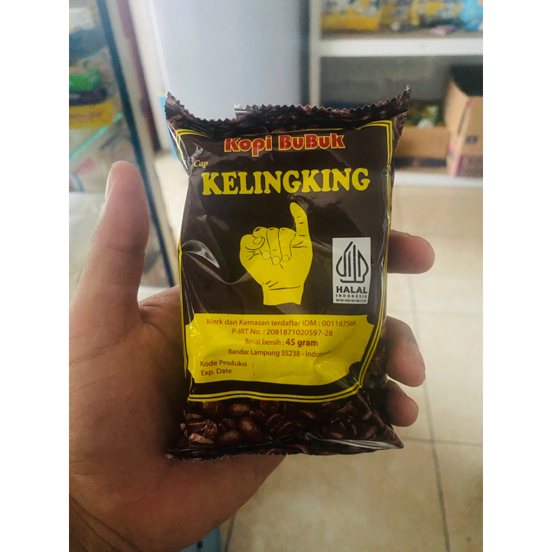 

Kopi bubuk cap kelingking 45 gr