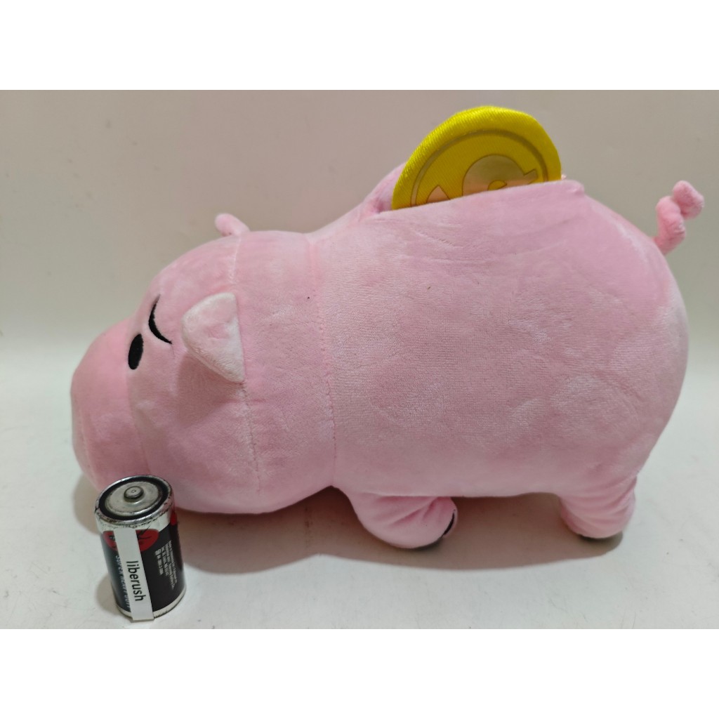 Disney toy story hamm piggy bank plush doll boneka