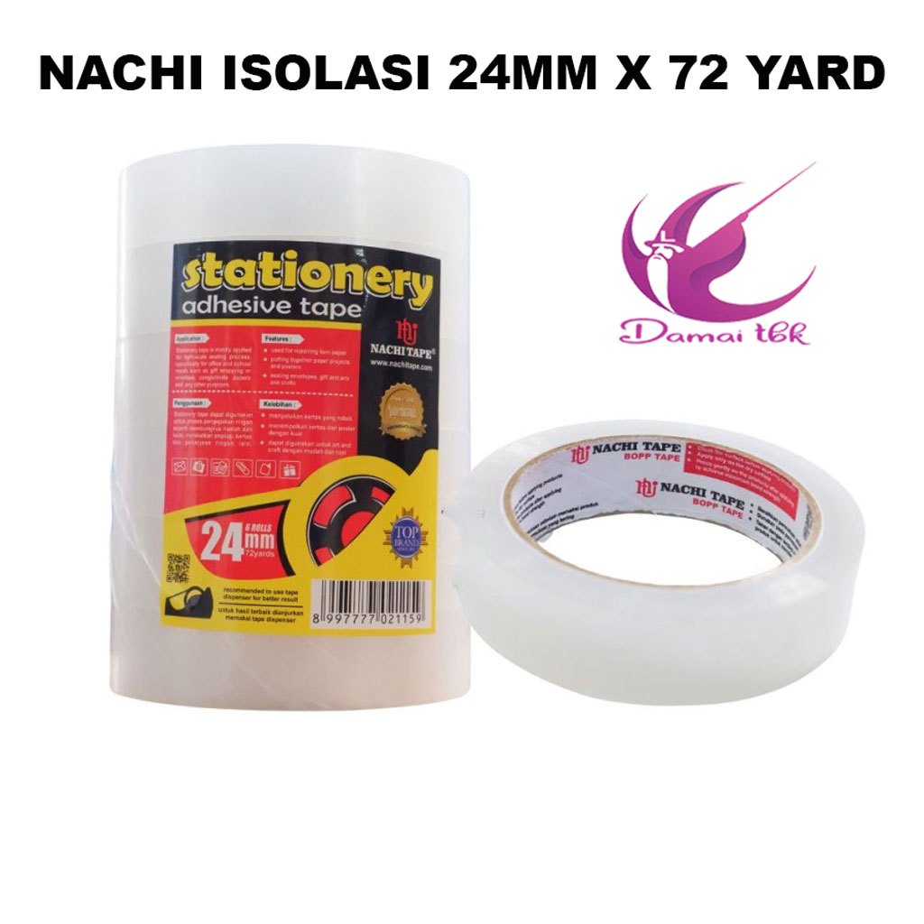 

Isolasi Nachi 24mm x 75 Yard Bening 1 ROLL