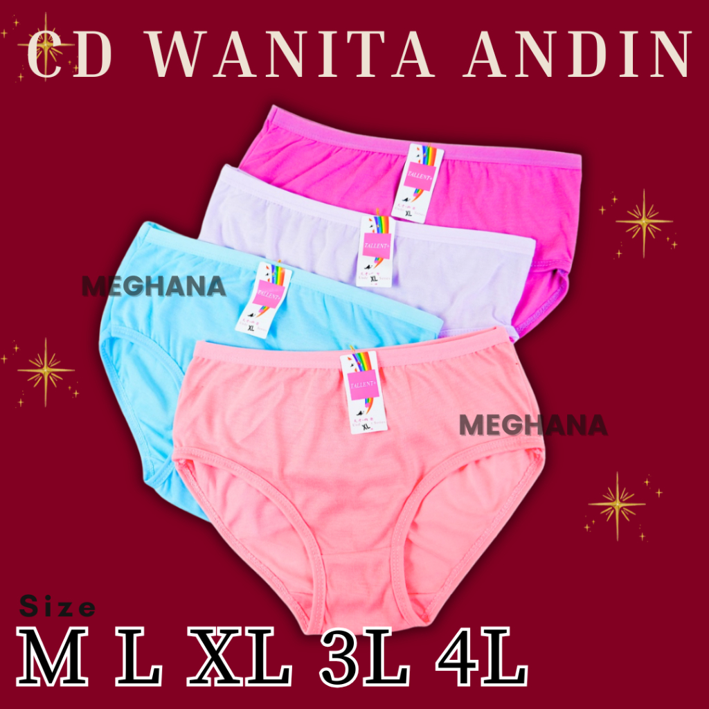 (L XL 3L 4L)Lusinan CD WANITA MEREK ESSE/grosir celana dalam merek Esse
