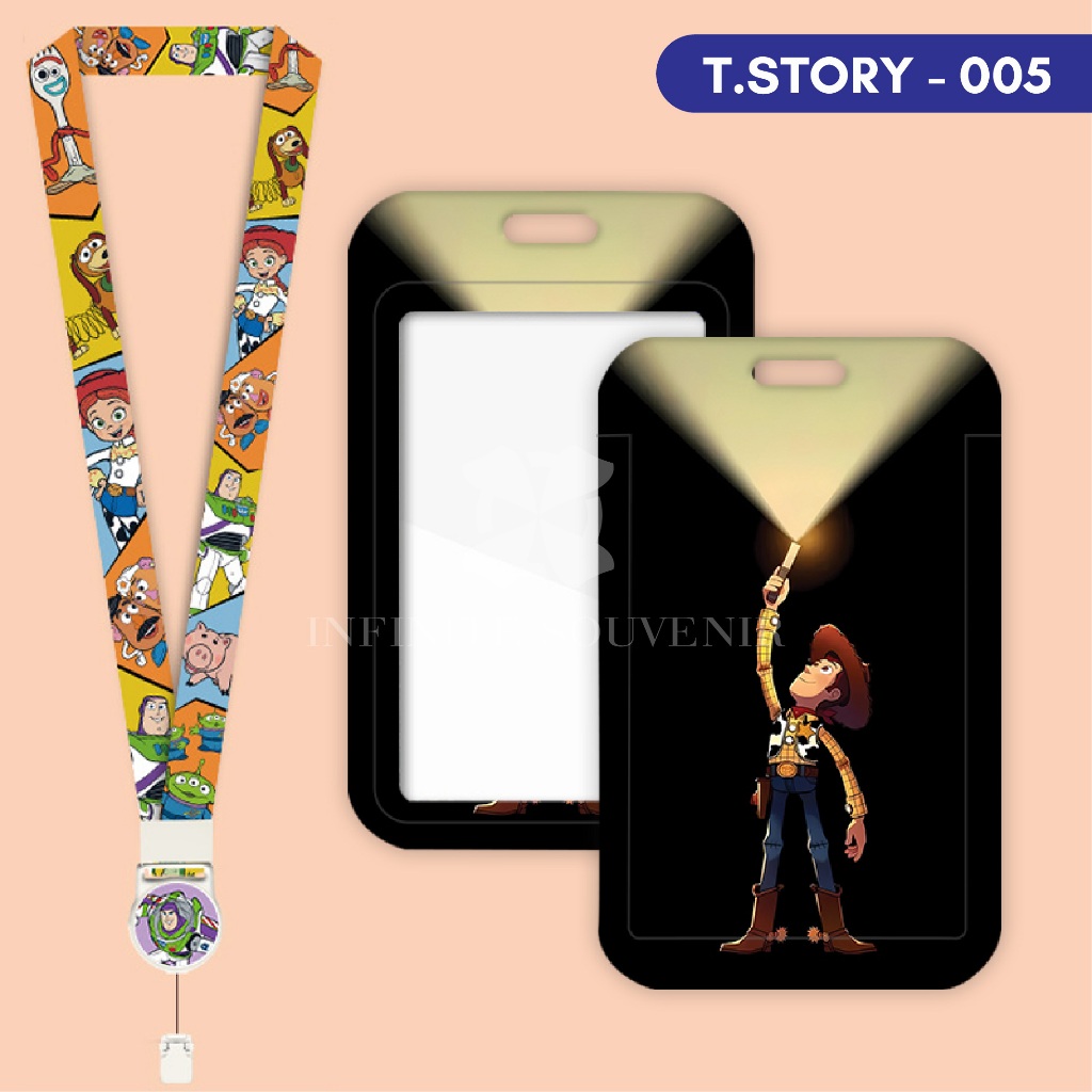 

HenJO (N017) ID Card Holder Tali Yoyo Toy Story / Nametag Yoyo Buzz / Woody / James / Bunny / Potato