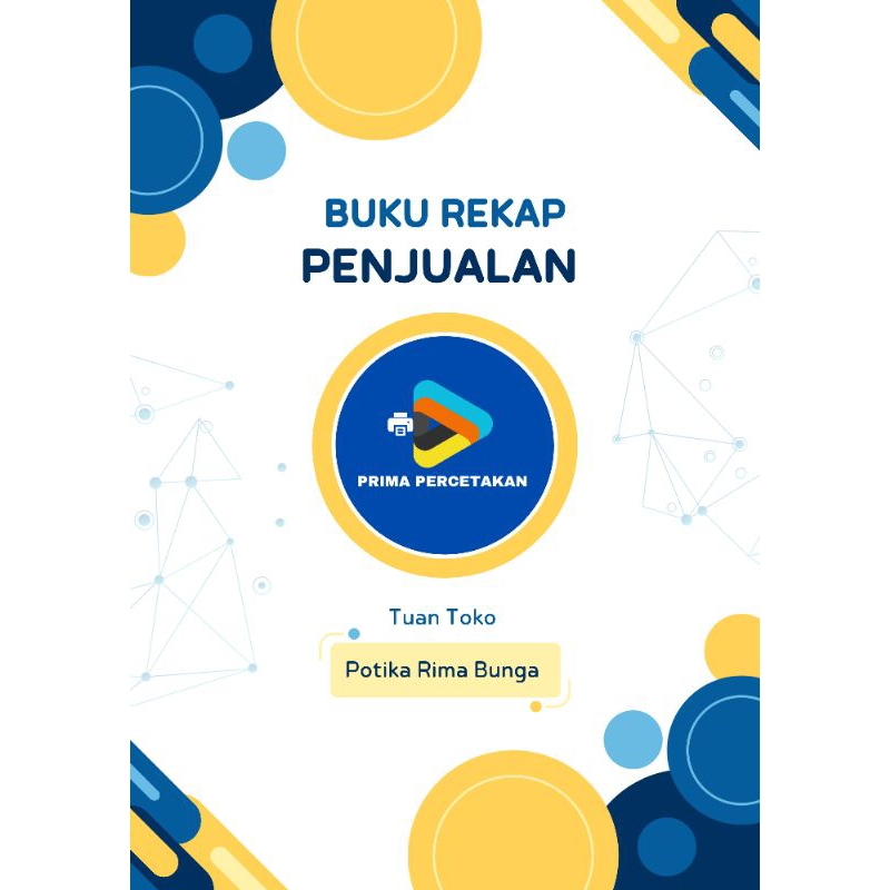 Buku Rekap Penjualan Custom
