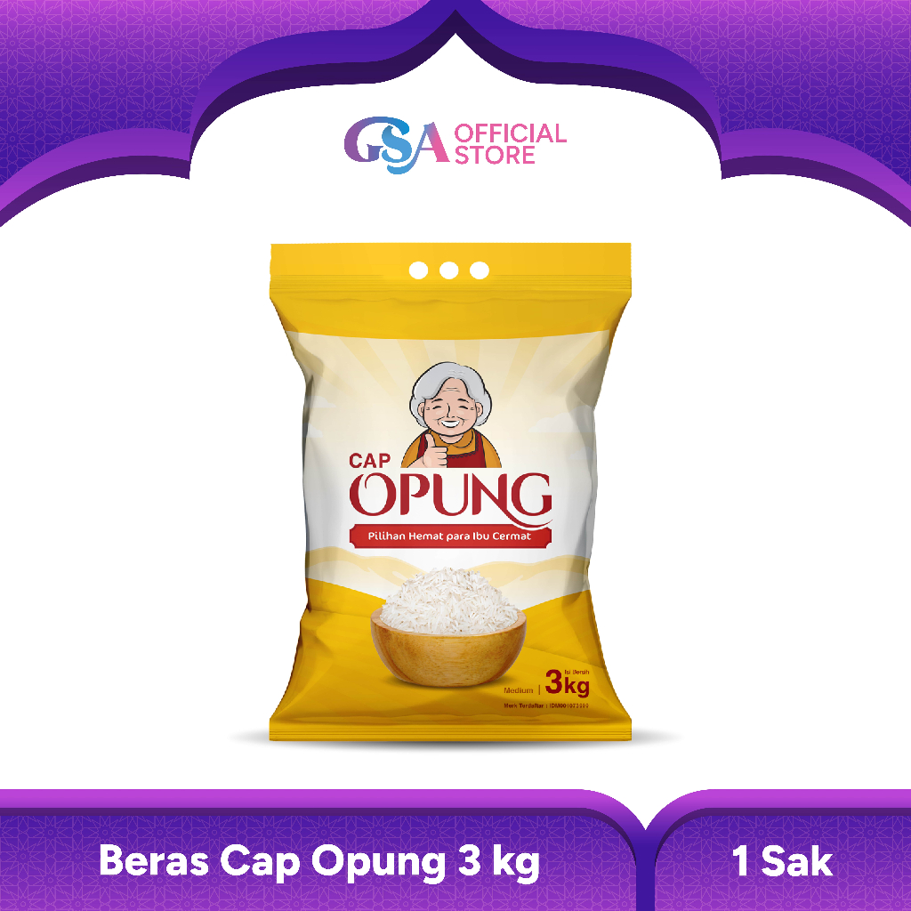 

Beras Zakat 3kg Cap Opung Pulen Medium