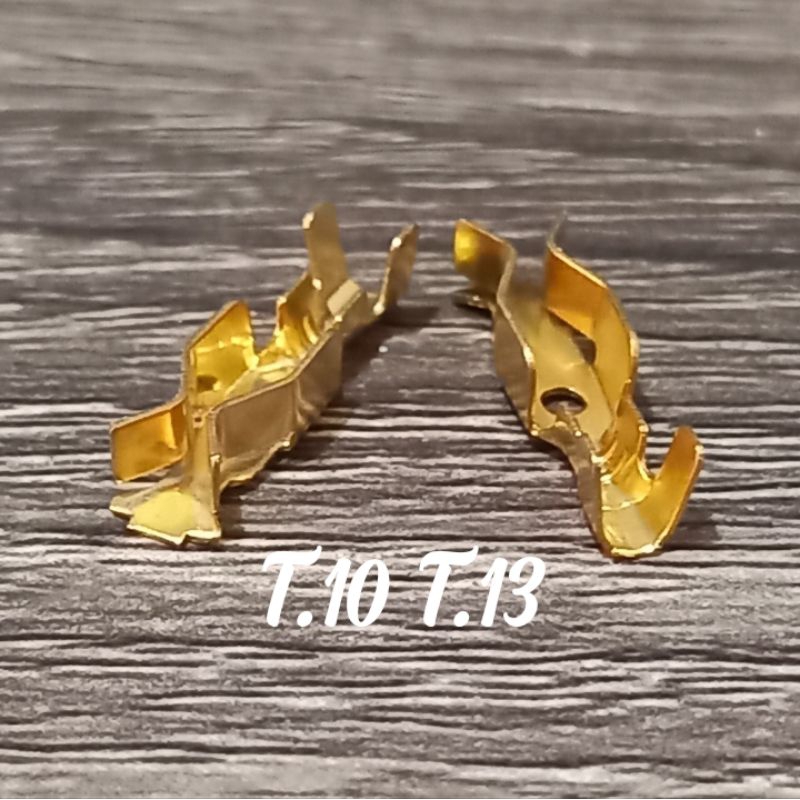 Skun fitting lampu T10 T13 fitting sein