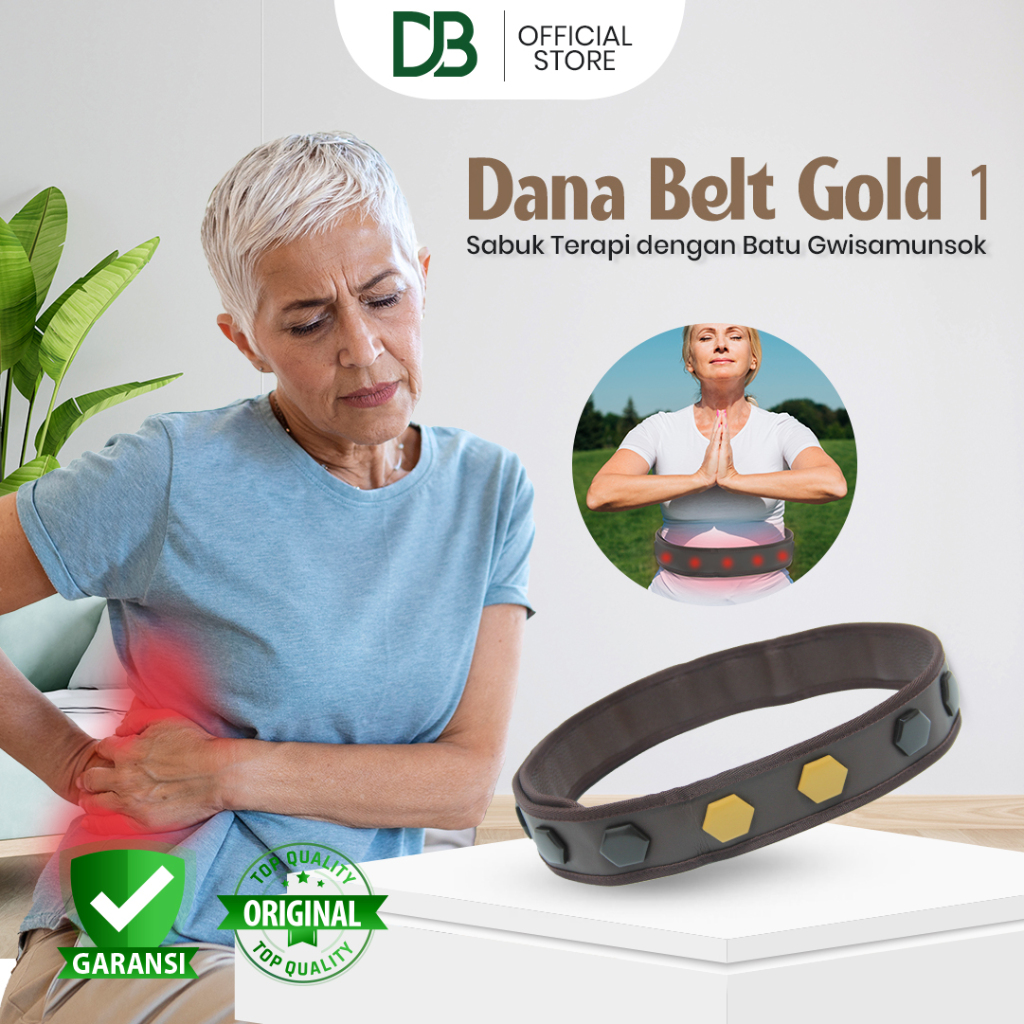 Dana Belt Gold 1 - Sabuk Terapi Batu Gwisamunsok