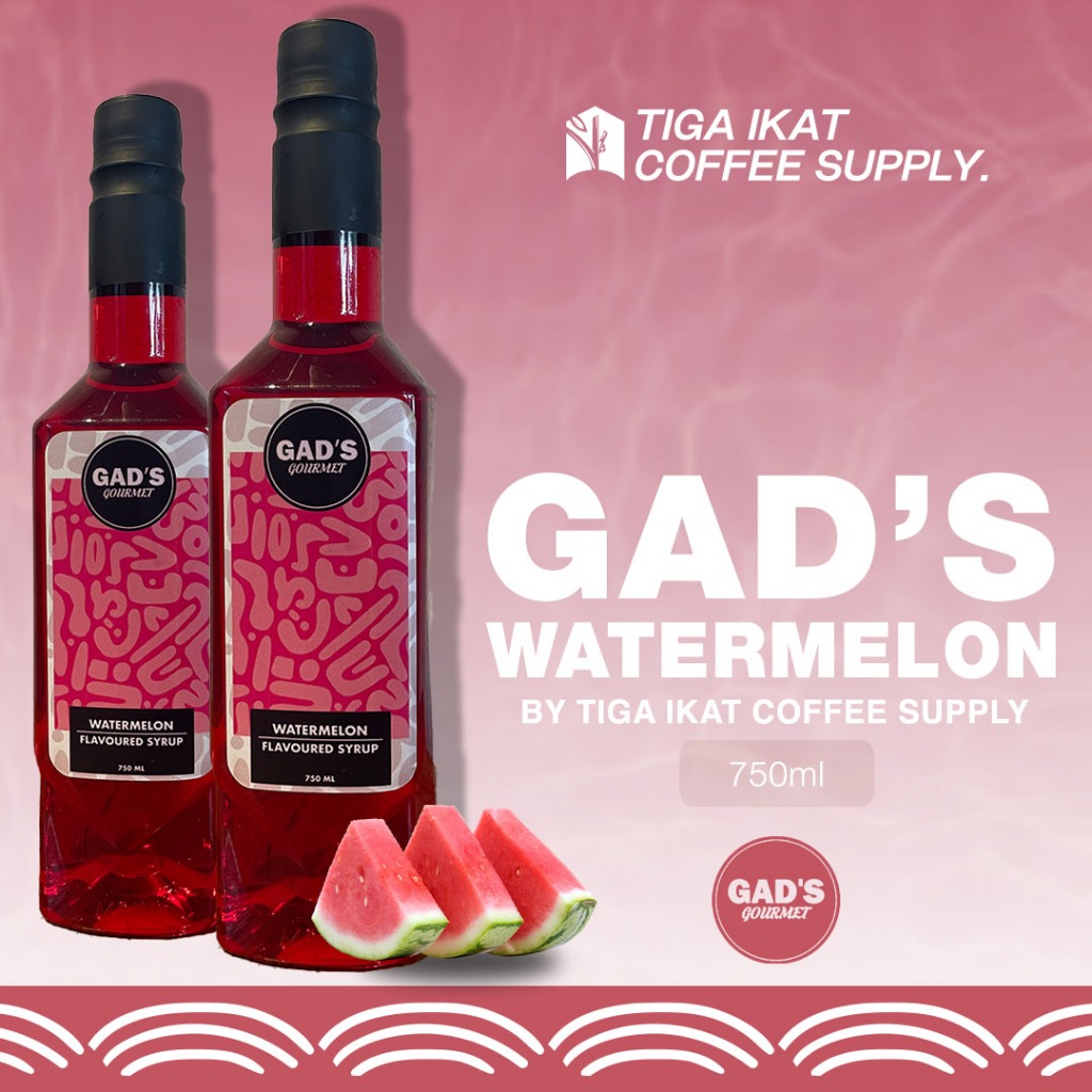 

Gads Sirup Water Melon - Coffee Syrup Watermelon Flavour - 750 ml