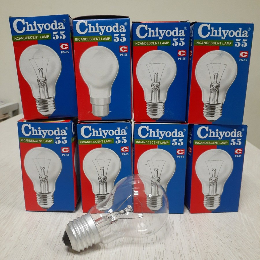 BOHLAM PEMANAS PIJAR 40W / 100W E27 220V CHIYODA / PIJAR 15W E14 220V PHILIPS