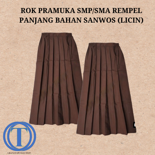 ROK SEKOLAH REMPEL SMP PRAMUKA BAHAN SANWOS (LICIN)