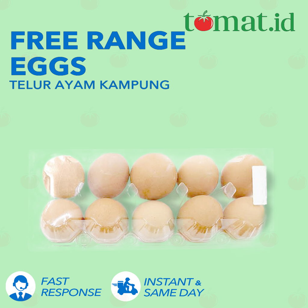 

Telur Ayam Kampung / Free Range Eggs