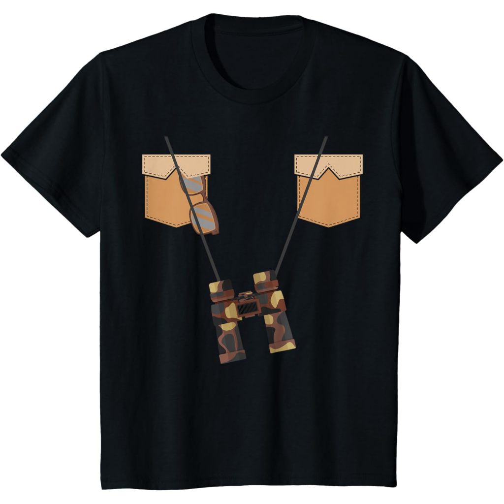 Baju kaos anak Safari Ranger Costume Halloween Zookeeper Outfit Kids T-Shirt