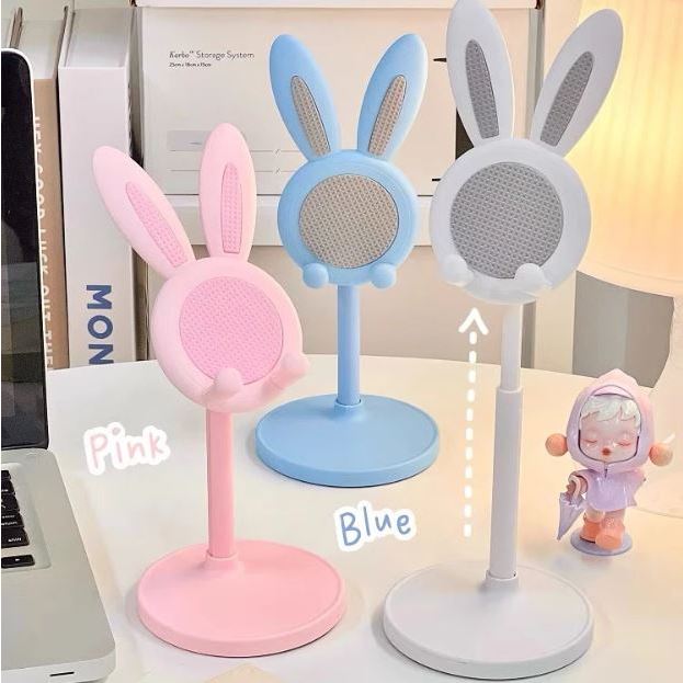 Wibawa Otomotif Stand Holder Kelinci Phone Holder Lucu Stand Hp Lucu Standing Hp Holder Stand Hp
