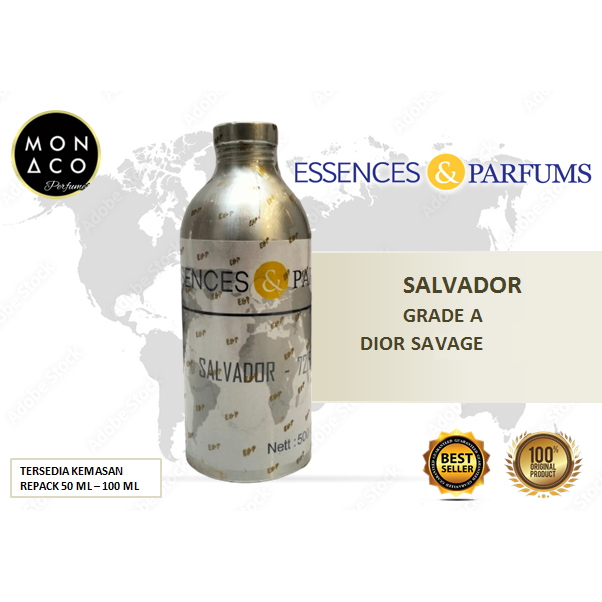 SALVADOR INSPIRED DOR SAFAGE - GRADE A BY ESSENCES & PARFUMS - ASLI 100%