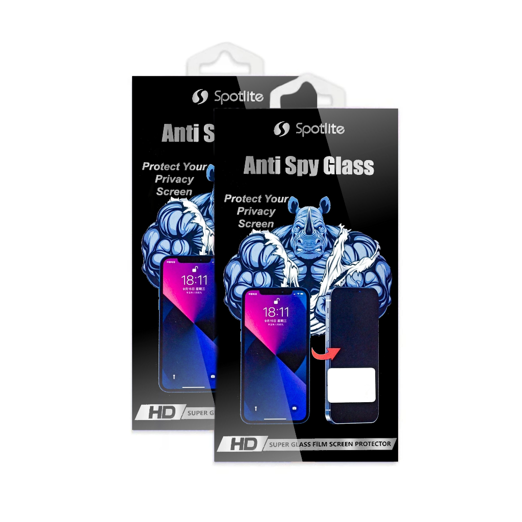 SPOTLITE Temper Glass Spy HD Super Film Screen Protector 9D iPhone 13 Pro