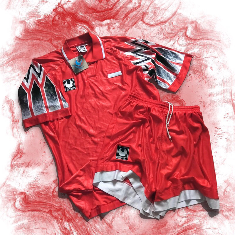 jersey bola vintage classic timnas indonesia90s 80s 00s original template
