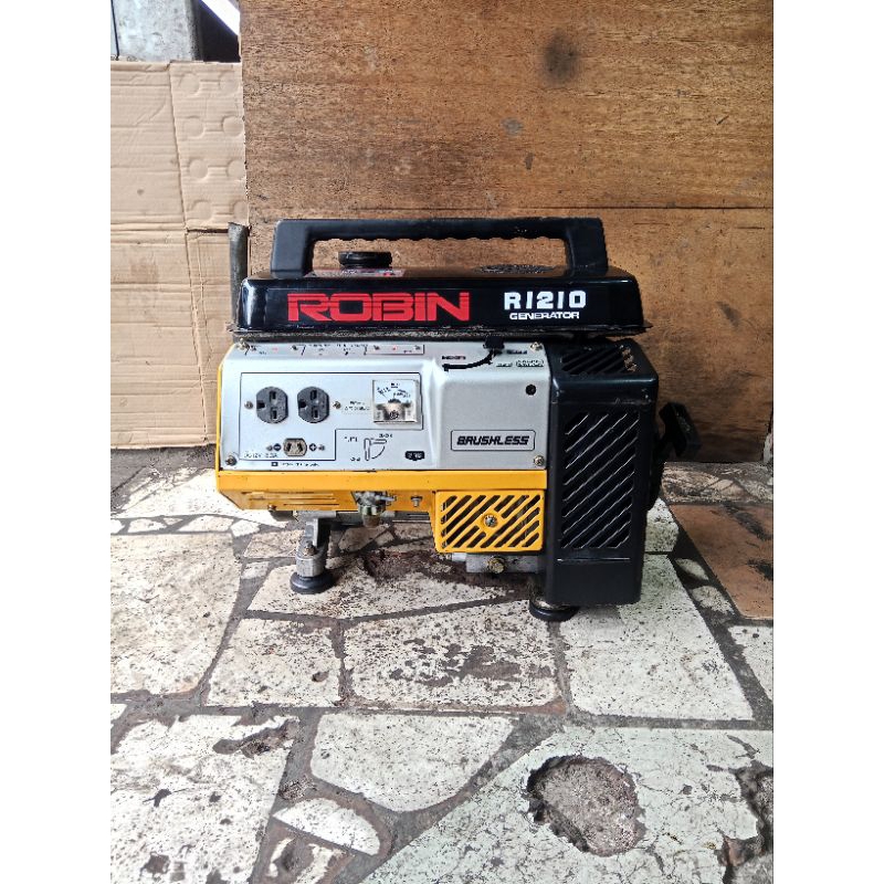 Mesin Genset Portabel Robin R1210/1000 Watt
